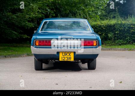 1977 Datsun 200L Japanische Limousine Stockfoto