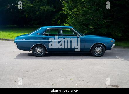 1977 Datsun 200L Japanische Limousine Stockfoto