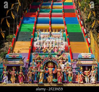 Batu Caves, Gombak, Selangor, Malaysia Stockfoto