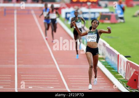 Beatrice Chepkoech konkurriert und gewinnt Frauen 3000m Kirchturm während der Meeting de Paris 2018, Diamond League, im Charlety Stadium, in Paris, Frankreich, Am 30. Juni 2018 - Foto Philippe Millereau / KMSP / DPPI Stockfoto