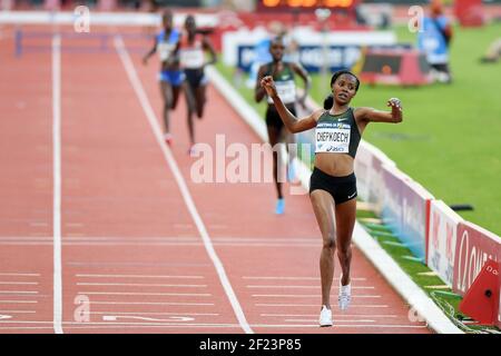 Beatrice Chepkoech konkurriert und gewinnt Frauen 3000m Kirchturm während der Meeting de Paris 2018, Diamond League, im Charlety Stadium, in Paris, Frankreich, Am 30. Juni 2018 - Foto Philippe Millereau / KMSP / DPPI Stockfoto