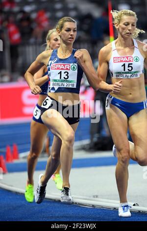 Esther Turpin (FRA) tritt bei den Europameisterschaften 2018 im Berliner Olympiastadion, Tag 4, am 10. August 2018 an - Foto Julien Crosnier / KMSP / DPPI Stockfoto