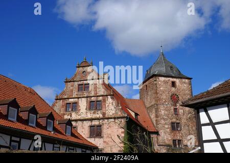 Burgenstadt Schlitz im mittelhessischen Vogelsbergkreis Stockfoto