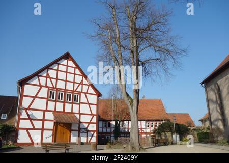 Burgenstadt Schlitz im mittelhessischen Vogelsbergkreis Stockfoto