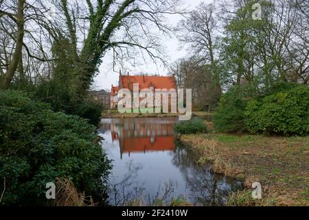 Schloss Bergedorf in Hamburg Stockfoto