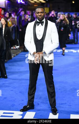 London, Großbritannien. 14th. November 2019. Rapman bei der Blue Story Weltpremiere, Curzon Mayfair, London, Großbritannien Stockfoto