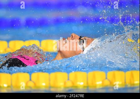 Fantine Lesaffre (FRA) tritt an und gewinnt auf der 200m Medley der Frauen während des Swimming French Championships Short Course 2018, bei Piscine Olympique Antigone, in Montpellier, Frankreich, am 15. Bis 18. November 2018 - Photo Stephane Kempinaire / KMSP / DPPI Stockfoto