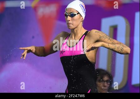 Fantine Lesaffre (FRA) tritt an und gewinnt auf der 200m Medley der Frauen während des Swimming French Championships Short Course 2018, bei Piscine Olympique Antigone, in Montpellier, Frankreich, am 15. Bis 18. November 2018 - Photo Stephane Kempinaire / KMSP / DPPI Stockfoto