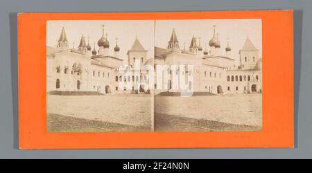 Hof des Himmelfahrtsklosters im Kreml in Moskau .. Stockfoto