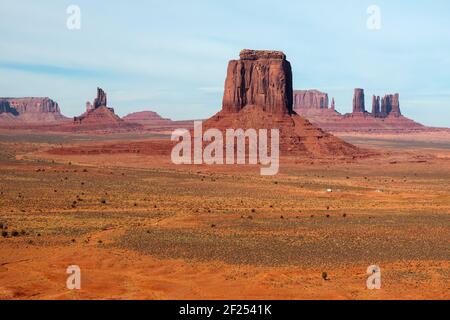 Malerischen Blick auf Monument Valley, Utah USA Stockfoto