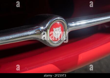 1967 Jaguar E Type 4.2 Liter Series 1.5 Classic British Sportwagen Stockfoto