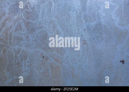 Alte Schmutzige Lackierte Metalloberfläche Stockfoto