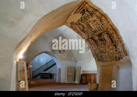 SIGHISOARA, SIEBENBÜRGEN/RUMÄNIEN - SEPTEMBER 17 : Innenansicht der Kirche auf dem Hügel in Sighisoara Siebenbürgen Rumänien auf Stockfoto