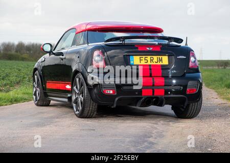 Mini Coupé JCW (R58-Form) Stockfoto