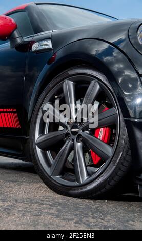 Mini Coupé JCW (R58-Form) Stockfoto
