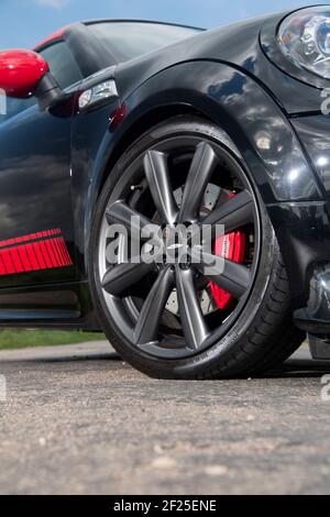 Mini Coupé JCW (R58-Form) Stockfoto