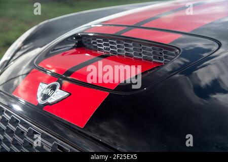 Mini Coupé JCW (R58-Form) Stockfoto
