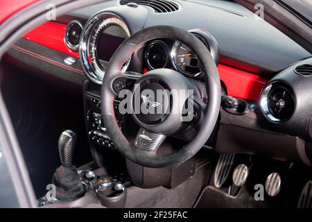 Mini Coupé JCW (R58-Form) Stockfoto