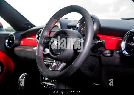 Mini Coupé JCW (R58-Form) Stockfoto