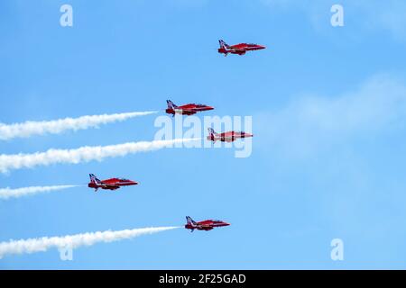 Airbourne Airshow in Eastbourne 2014 Stockfoto