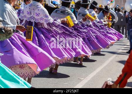 Peruanische Tänze Stockfoto