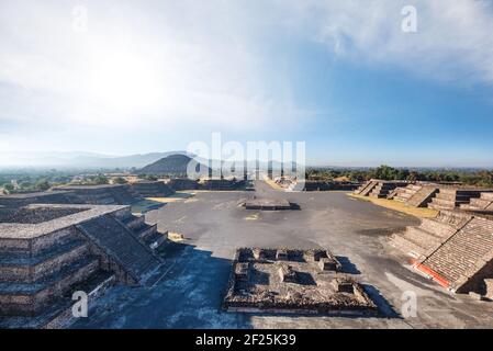 Teotihuacan Stockfoto