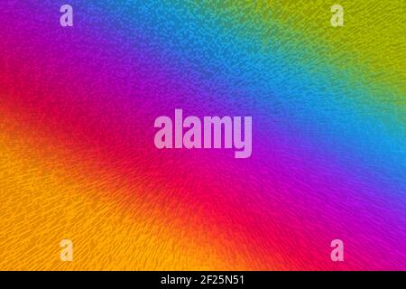Ein 3D Rendering eines Regenbogenhintergrunds für Texturen und Hintergrundbilder Stockfoto