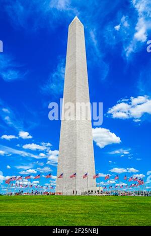 Washington Monument (Washington, DC) Bild Stockfoto