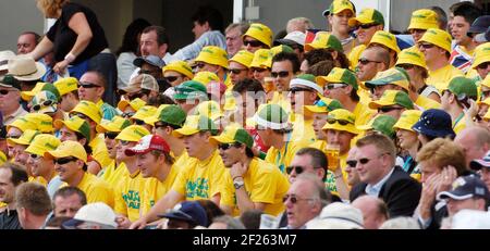 2ND TEST ENGLAND V AUSTRALIEN BEI EDGBASTON 1ST TAG 4/8/2005 BILD DAVID ASHDOWNTEST CRICKET Stockfoto