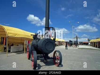 Patagonien Chile. Castro, Chiloé Island (gescannt von Farblider) Stockfoto