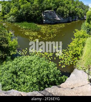 Buky Canyon Sommerlandschaft Stockfoto