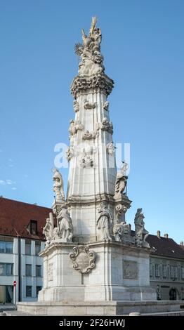 Dreifaltigkeitssäule Budapest Stockfoto