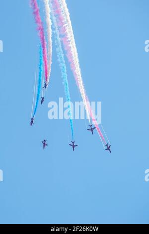 Airbourne Airshow in Eastbourne 2014 Stockfoto