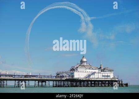 Airbourne Airshow in Eastbourne 2014 Stockfoto