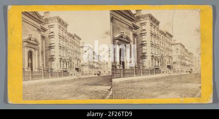 Fifth Avenue und 37th Street, Blick nach Norden.. Stockfoto