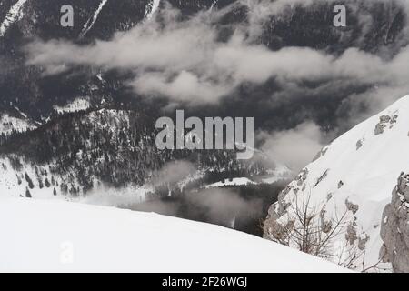 Monte Verena - Spettrale Stockfoto