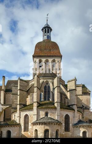 Basilique Notre-Dame de Beaune, Frankreich Stockfoto