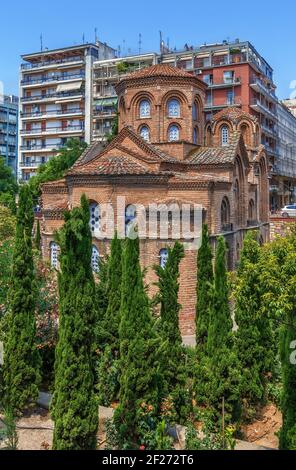 Kirche Panagia Chalkeon, Thessaloniki, Griechenland Stockfoto