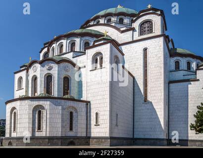 Kirche des Heiligen Sava, Belgrad, Serbien Stockfoto