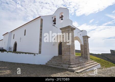 Evoramonte Kirche in Alentejo, Portugal Stockfoto