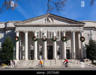 Washington DC, USA 11-29-2020: Constitution Hall Gebäude der National Society of Daughters of the American Revolution (DAR), ein historisches Wahrzeichen Stockfoto