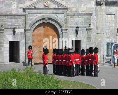 Royal 22nd Regiment - Van Doos Stockfoto