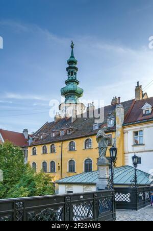 Michaelertor, Bratislava, Slowakei Stockfoto