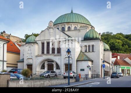 Trencin Synagoge, Slowakei Stockfoto