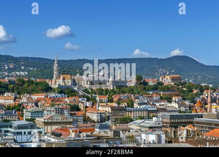 Blick auf Budapest, Ungarn Stockfoto