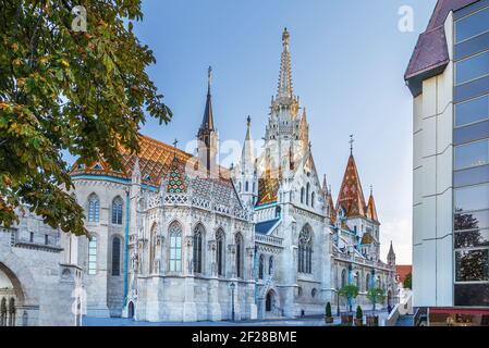 Matthiaskirche, Budapest, Ungarn Stockfoto