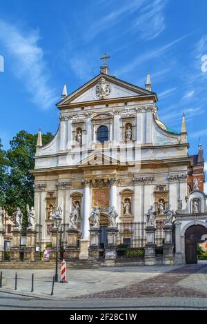 St. Peter und Paul Kirche, Krakau, Polen Stockfoto