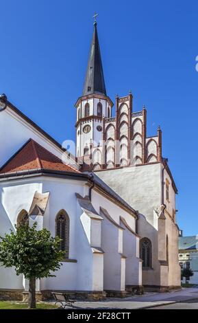 Basilika St. James, Levoca, Slowakei Stockfoto