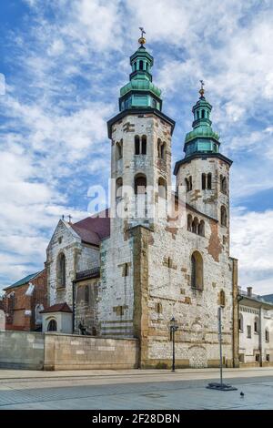 Kirche des heiligen Andreas, Krakau, Polen Stockfoto