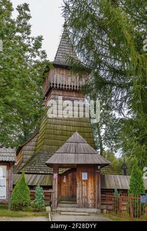 Kirche des heiligen Michael Erzengels, Debno, Polen Stockfoto